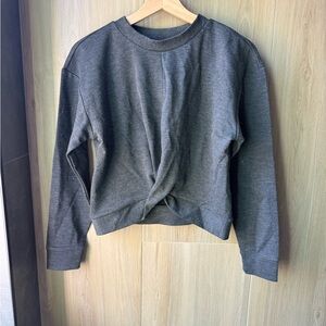 NEW Lou & Grey Charcoal Gray Women's Sweater